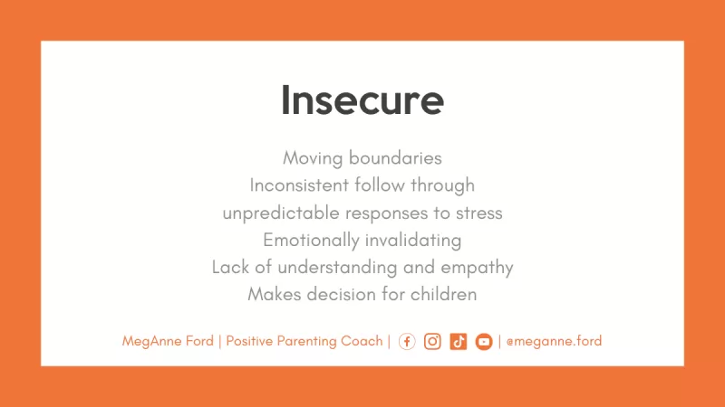 A Parents Guide to Attachment Theory insecure