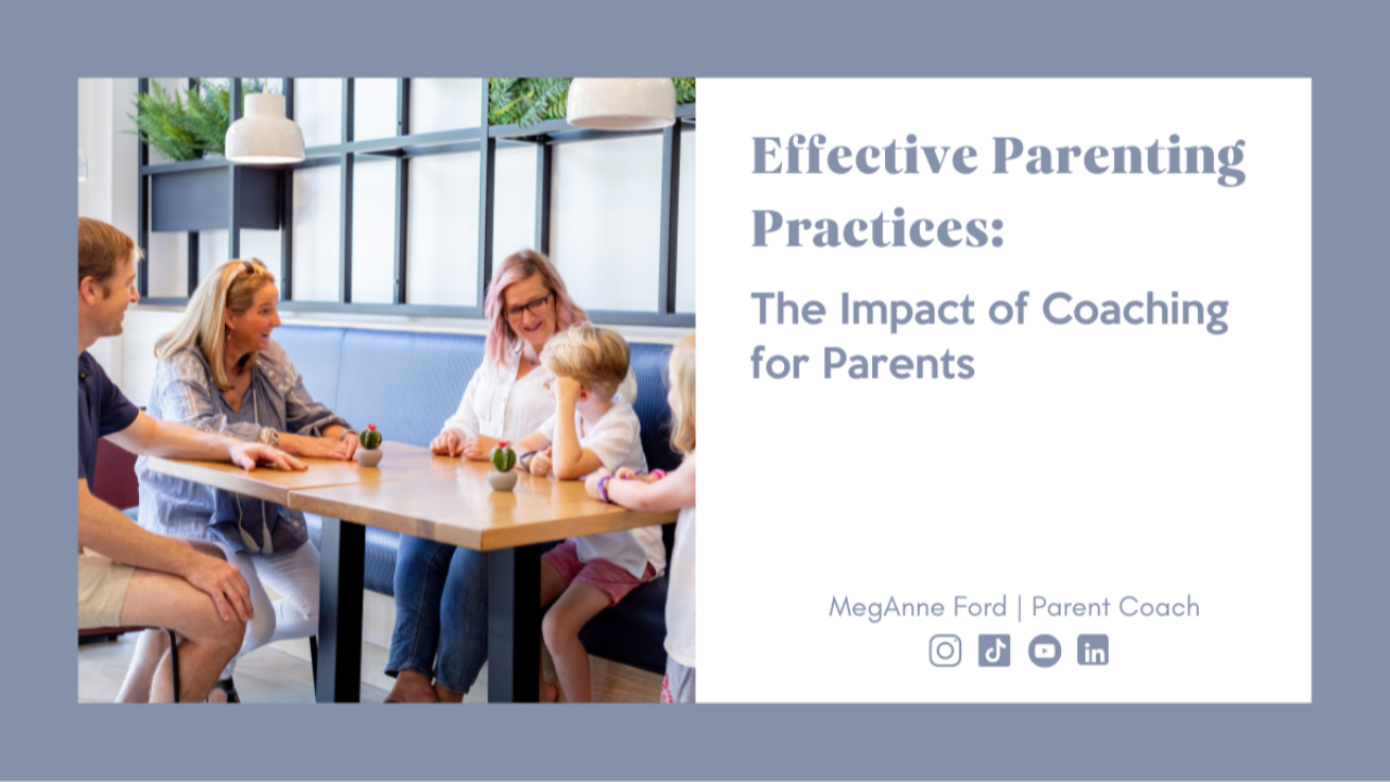 Effective Coaching for Parents