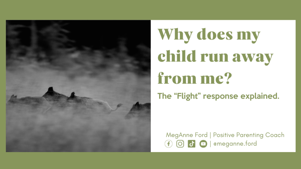 What does the 'FLIGHT' response look like?